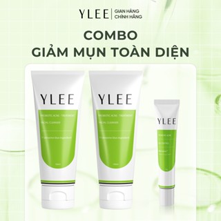[COMBO 03] Combo 02 Sữa rửa mặt YLEE và 01 Gel giảm mụn YLEE cho da dầu mụn, da mụn tuổi dậy thì