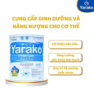  Sữa YARAKO PREMIUM SURE Sữa Dành Cho Người Ốm Người PHục Hồi Sức Khỏe Bổ Sung Dinh Dưỡng 400g 900g 