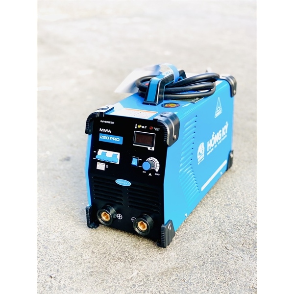 Máy hàn MMA 250PRO HỒNG KÝ (KHÔNG PHỤ KIỆN) Chỉ có cặp giắc