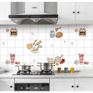 [SaLe 88%] Cuộn Giấy Dán Tường Phòng Hoạ Tiết, Dán Bếp Hoạ Tiết Loại 2M. [SBX]