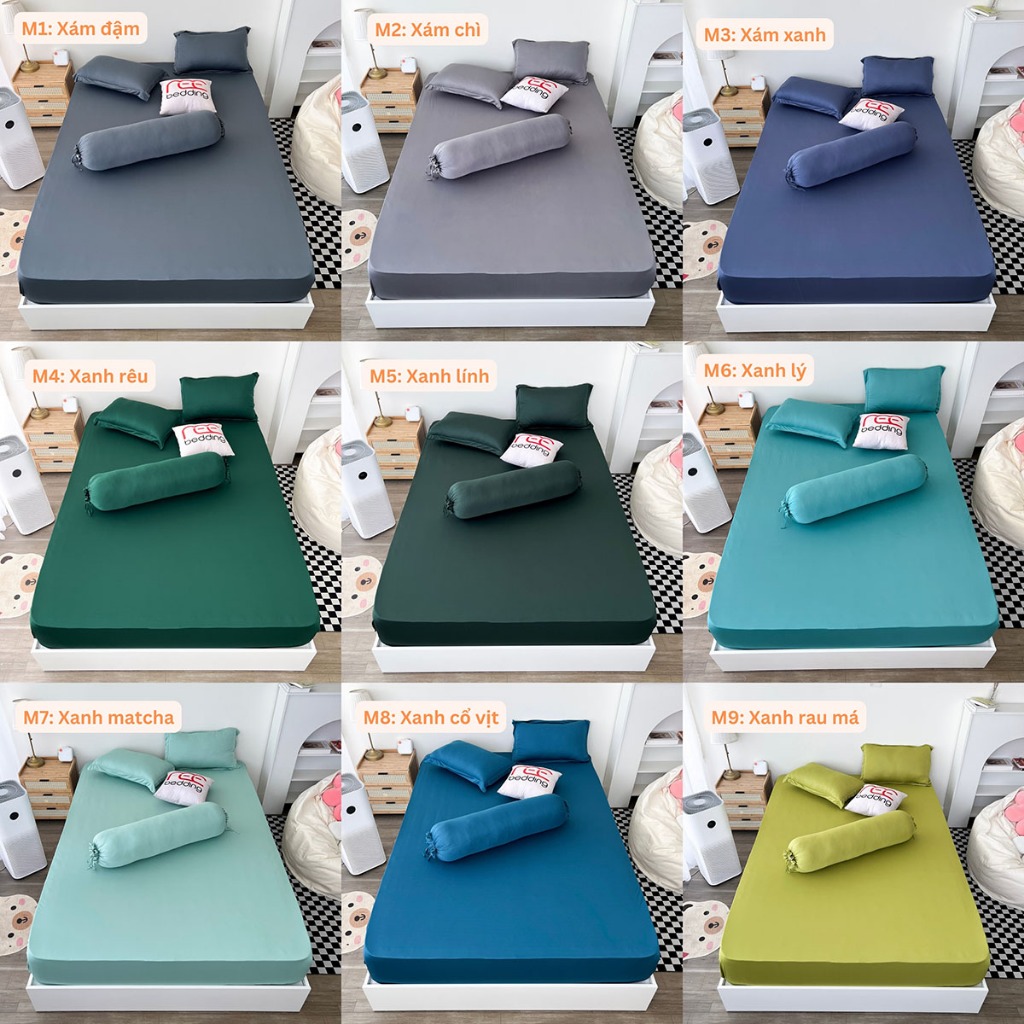 Vỏ gối nằm 40x60 và 50x70 REE Bedding, vỏ gối ôm 35x100 thun lạnh hàn quốc co dãn mềm mịn ngủ ngon | BigBuy360 - bigbuy360.vn