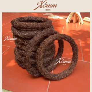 Vòng nguyệt quế giáng sinh, vòng hoa treo cửa trang trí  decor noel, vòng dây rừng handmade, tổ chim