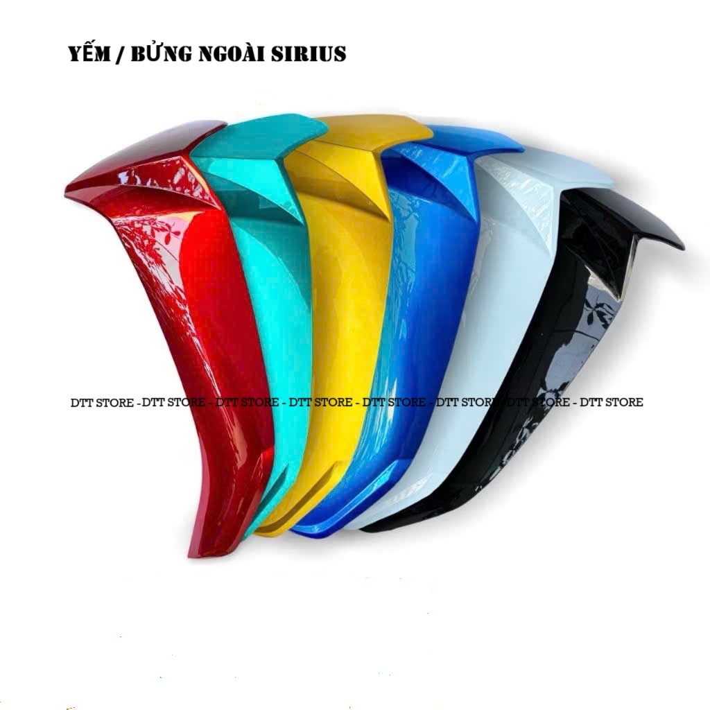 Yếm ngoài cánh bửng ngoài sirius xăng cơ 110/50cc - dàn áo sirius