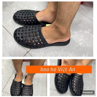 Dép nhựa VAC lỗ thoáng khí đi trong nhà nhiều màu siêu nhẹ, bền, đẹp( giao màu ngẫu nhiên)