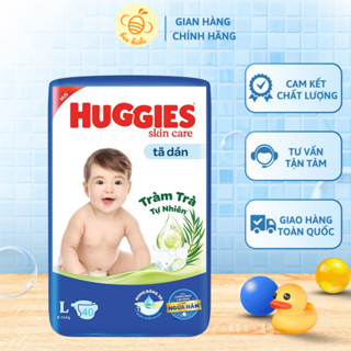  Lẻ 1 Miếng Dùng Thử - Bỉm Dán Huggies Chính Hãng Bề Mặt Êm Mềm Từ Sợi Thiên Nhiên 