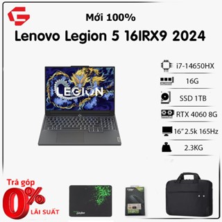 Laptop Gaming Lenovo Legion 5 (Y7000P)16IRX9( Core i7-14650HX, Ram 16G, SSD 1T, RTX 4060, 16′′ 2.5k 165Hz)