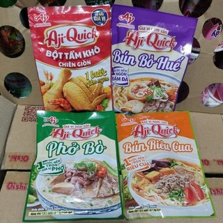 Aji-Quick gia vị chiên gà/ lẩu thái/chiên hải sản/kho cá/kho thịt