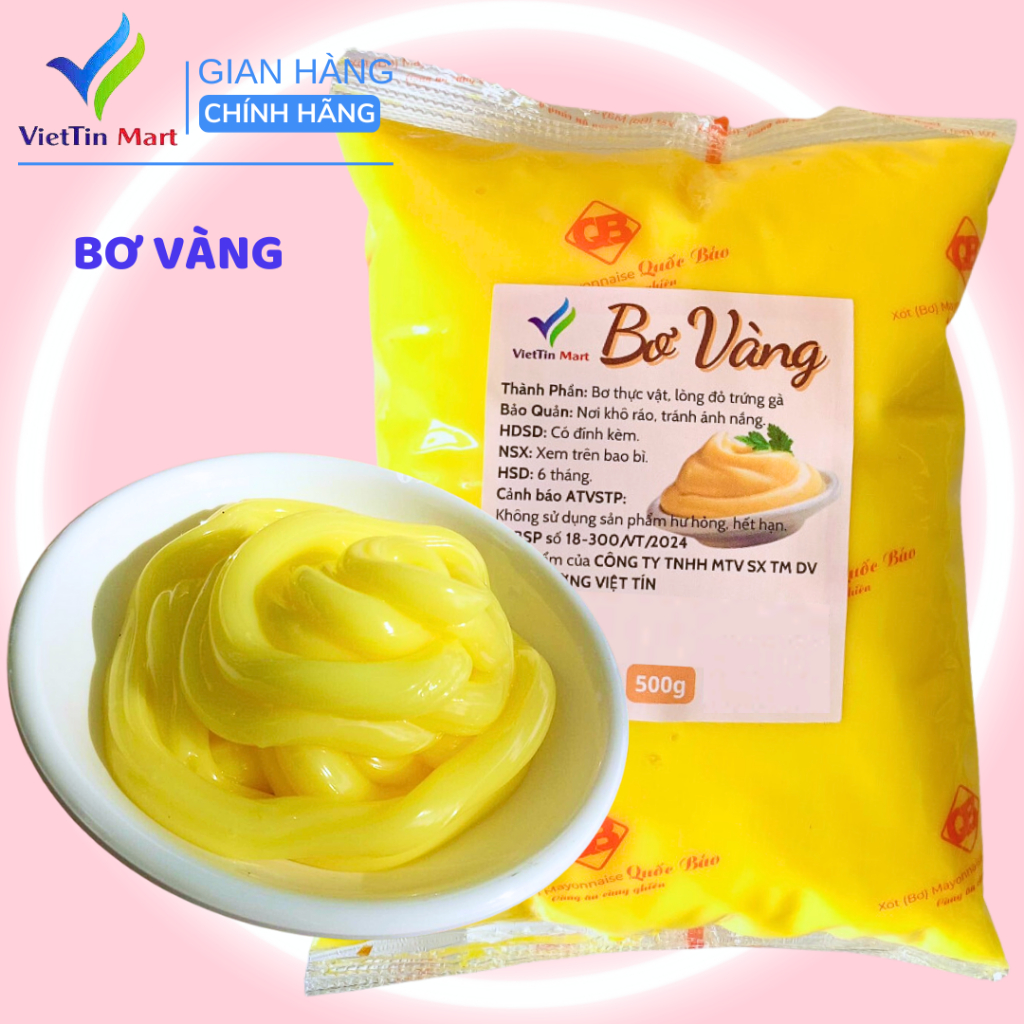 Bơ Vàng Viettin Mart 500g