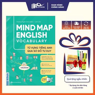 Sách - Mind Map English Vocabulary - Từ Vựng Tiếng Anh Qua Sơ Đồ Tư Duy