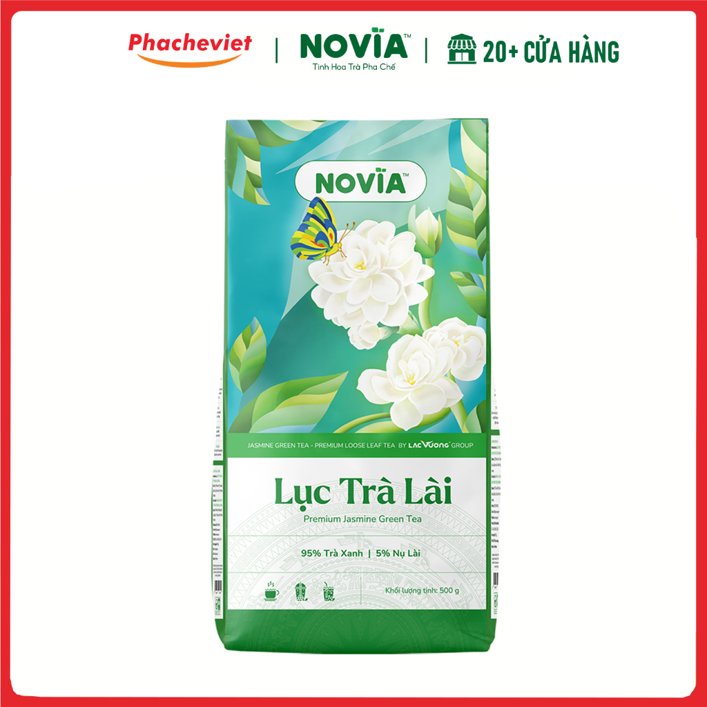  Lục Trà Lài Novia 500g  Trà Xanh Hoa Lài Trà Lài Trà Hoa Nhài Trà Nhài  