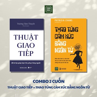 Sách - Combo 2 cuốn Thuật Giao Tiếp (AZ) + Thao Túng Cảm Xúc Bằng Ngôn Từ (1980Books)