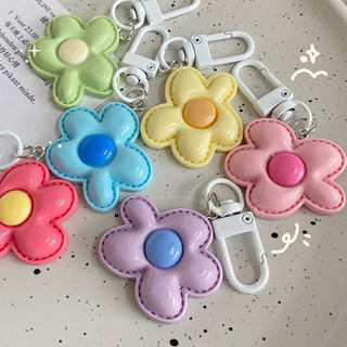 Móc khóa hình hoa trang trí túi xách, cặp sách thời trang