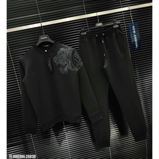 Bộ nỉ thu đông nam nữ BND76 cao cấp ấm áp phong cách IDOL BOY PHỐ