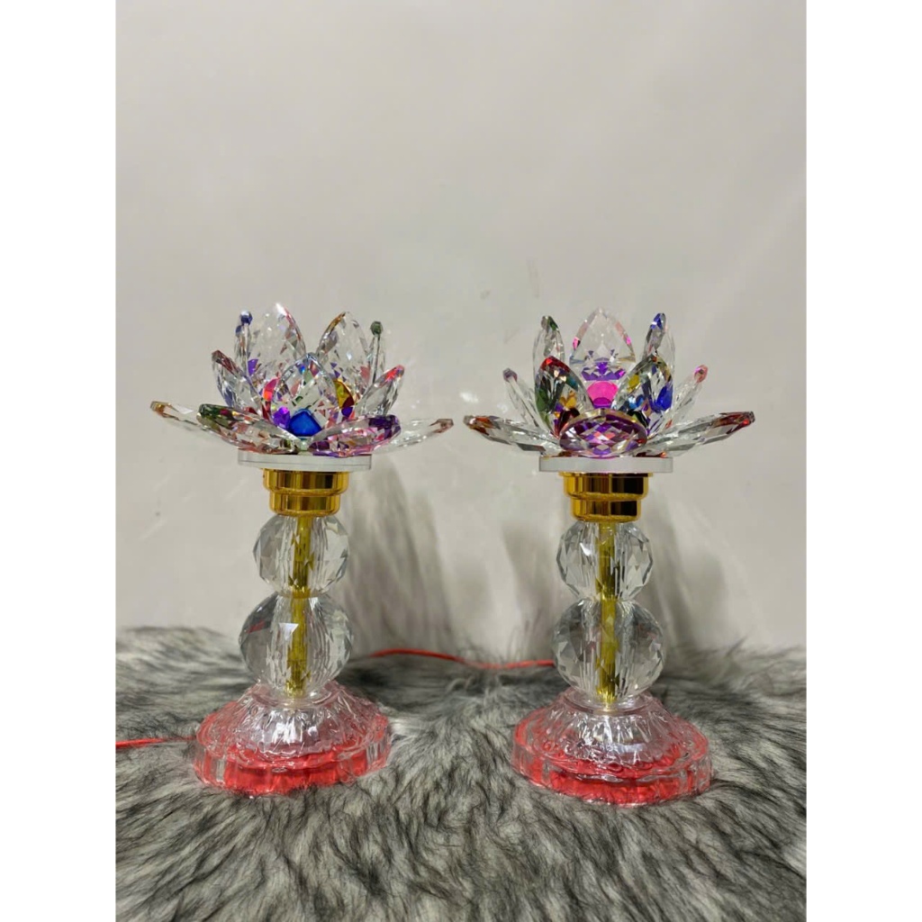 ĐÈN THỜ PHA LÊ CAO CẤP 202  (25cm) 1 CẶP