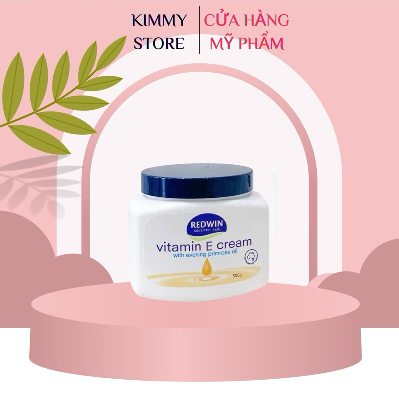 Kem dưỡng ẩm Redwin vitamin E cream Úc 300g