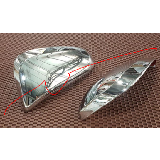 Bộ Ốp Gương Chiếu Hậu Cho Toyota Innova (2017- 2021), Toyota Fortuner (2016- 2021), Hilux (2016- 202
