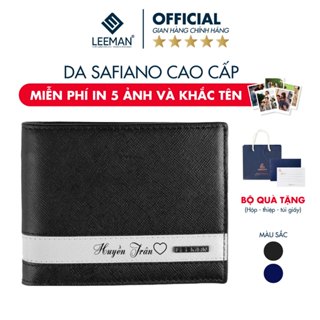 Ví Nam Khắc Tên Theo Yêu Cầu  Atticus Phom Ngang Bóp Nam Có Khóa Kéo In Hình Miễn Phí Full Hộp Túi