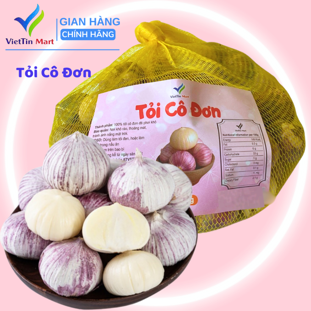 Tỏi Cô Đơn Loại 1kg VietTin Mart