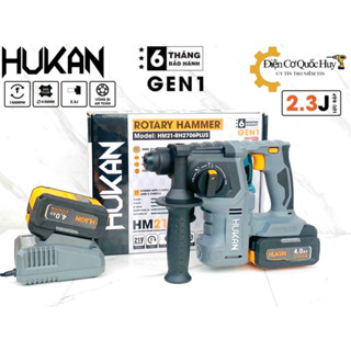 Thân máy khoan bê tông pin 3 chức năng Hukan 2706 Plus động cơ không than