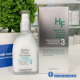 Sữa Dưỡng Ẩm Cấp Nước Dermafirm Hydro Fresh Fomula Emulsion 120ml