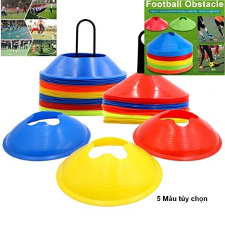 Combo 10 chiếc Cao 4.5Cm Cone nấm tập huấn luyện bóng đá,chiến thuật, Marker đá banh(ko kèm móc treo)