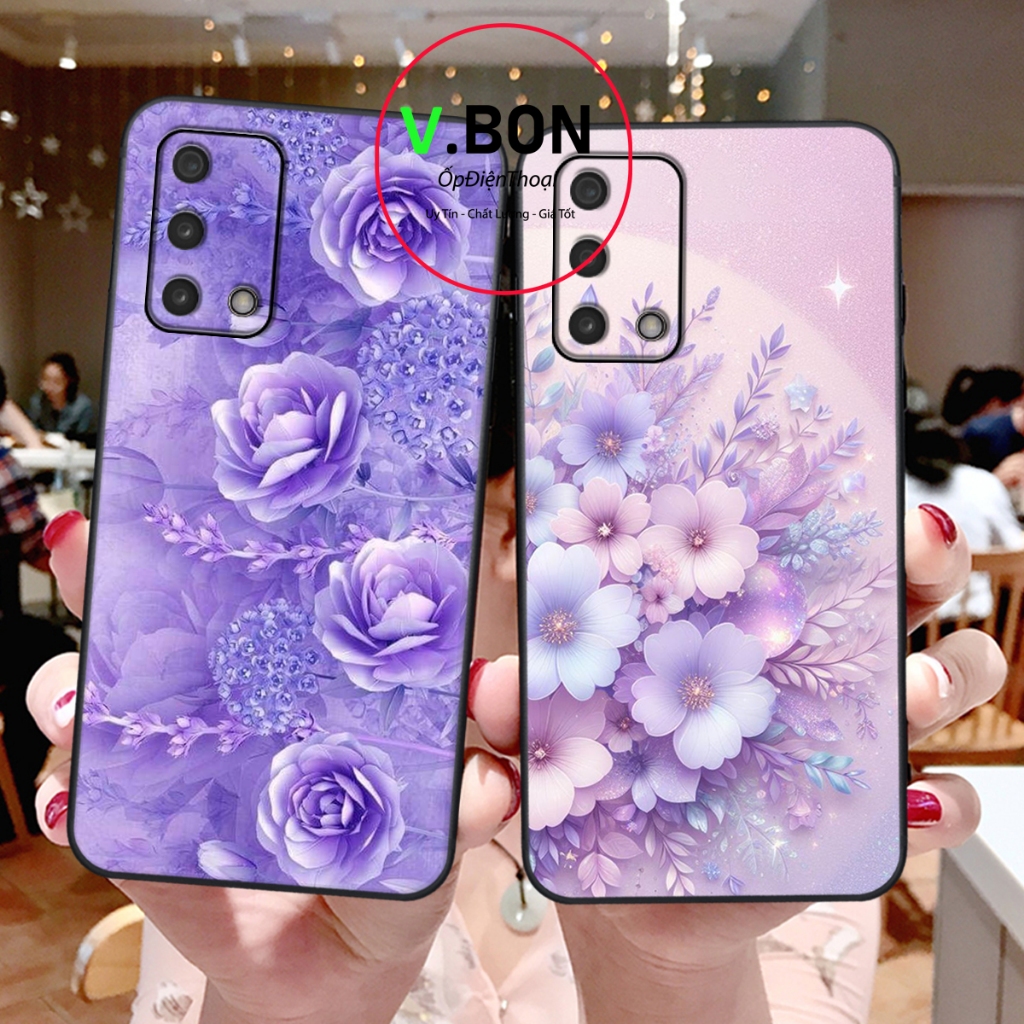 Ốp lưng OPPO A74 4G / A74 5G / A94 / A95 4G / A95 5G In Hình  "HOA HỒNG" Đẹp.