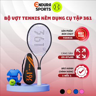Bộ vợt Tennis 361 kèm dụng cụ tập Tennis tại nhà có bóng dây đàn hồi dành cho người mới