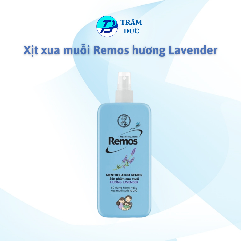 Xịt chống muỗi hương lavender Rohto Mentholatum Remos