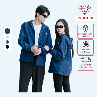  Áo Khoác gió UNISEX nam nữ 2 lớp mặc 2 mặt chống gió chống nước chống UV Thiết kế trẻ trung 