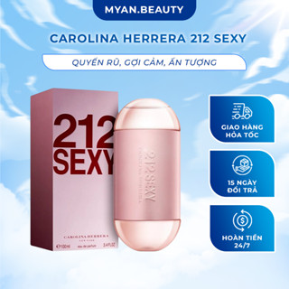 Nước Hoa Nữ 212 Sexy EDP Dung Tích 100ml - Dầu Thơm Nữ Hương Quyến Rũ Gợi Cảm Ấn Tượng