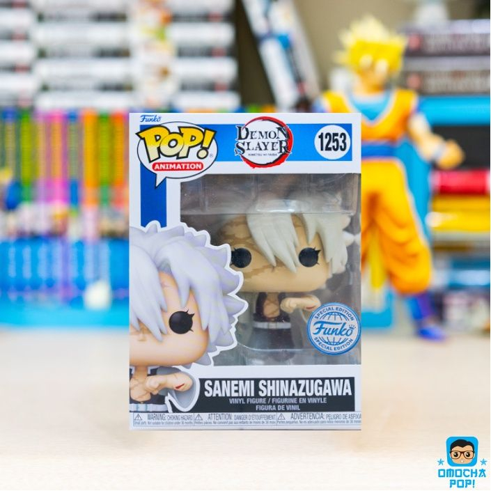 Mô Hình Chính Hãng Funko Pop Animation Demon Slayer - Sanemi Shinazugawa - Tem Special Editon #1253