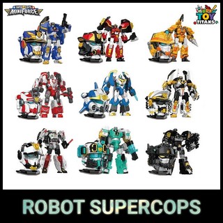  MINIFORCE 6 Robot SuperCops - Biệt đội siêu nhân nhí 