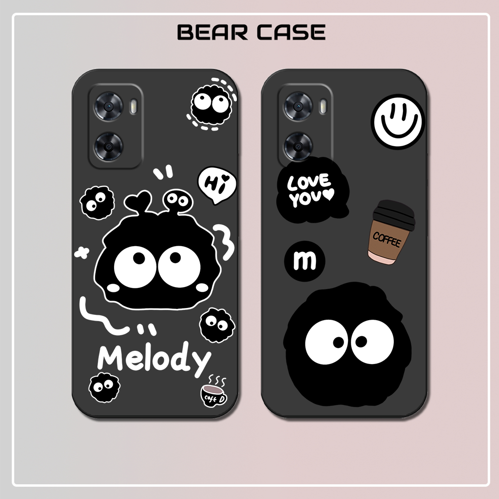 Ốp lưng Oppo A57 2022, A77, A77s, A57 4G hình hoạt hình melody dễ thương| Vỏ điện thoại