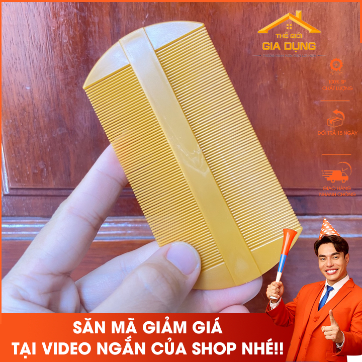 Lược bí, lược mau, lược chải chấy, gàu