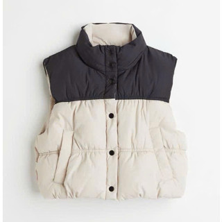 Áo phao gile dư HM hàng xịn xuất dư vải lì không bóng from đẹp