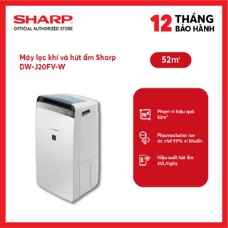 [MODEL MỚI] Máy lọc khí và hút ẩm Sharp DW-J20FV-W