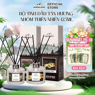 Bộ tinh dầu tán hương Himalaya nhóm thiên nhiên 125ml