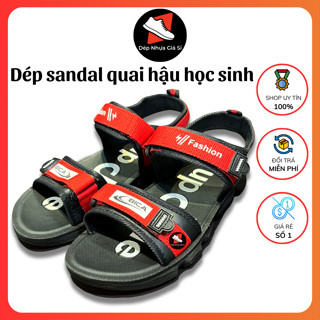 Dép quai hậu sandal dù trẻ em bé trai nam nữ giá rẻ xuất khẩu Hù Kiệt