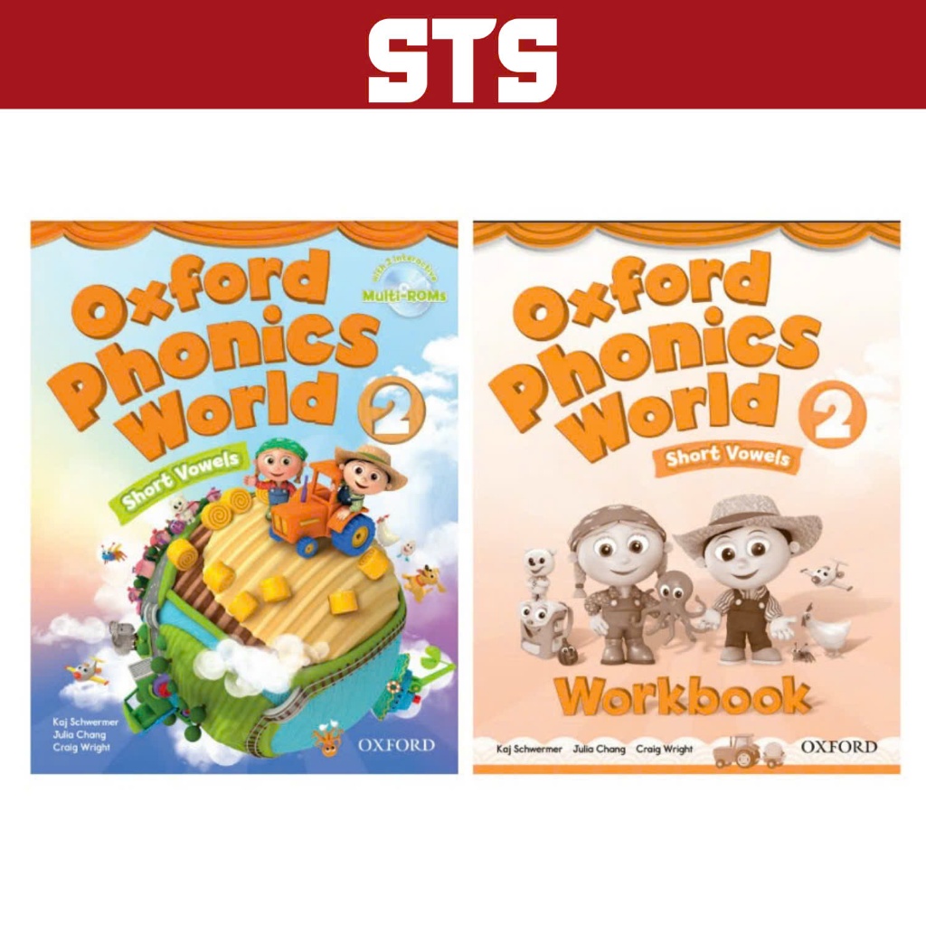 Sách - Oxford Phonics World 2 - bộ 2 cuốn