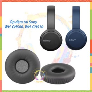 1 đôi đệm ốp tai nghe Sony WH-CH500 CH510 chất liệu giả da