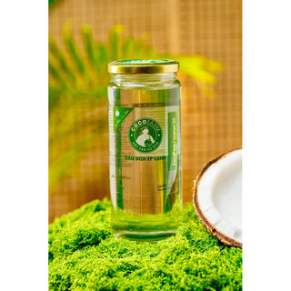 Dầu Dừa Nguyên Chất Ép Lạnh Cocofarm