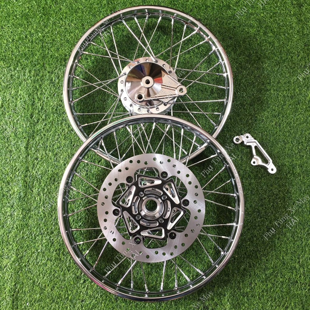 Bánh Căm WAVE BLADE , HONDA FUTURE LED Đùm Mạ CROM Căm YAGUSO Niềng Sắt HONDA GOSHI HTH1168 MSPX 52