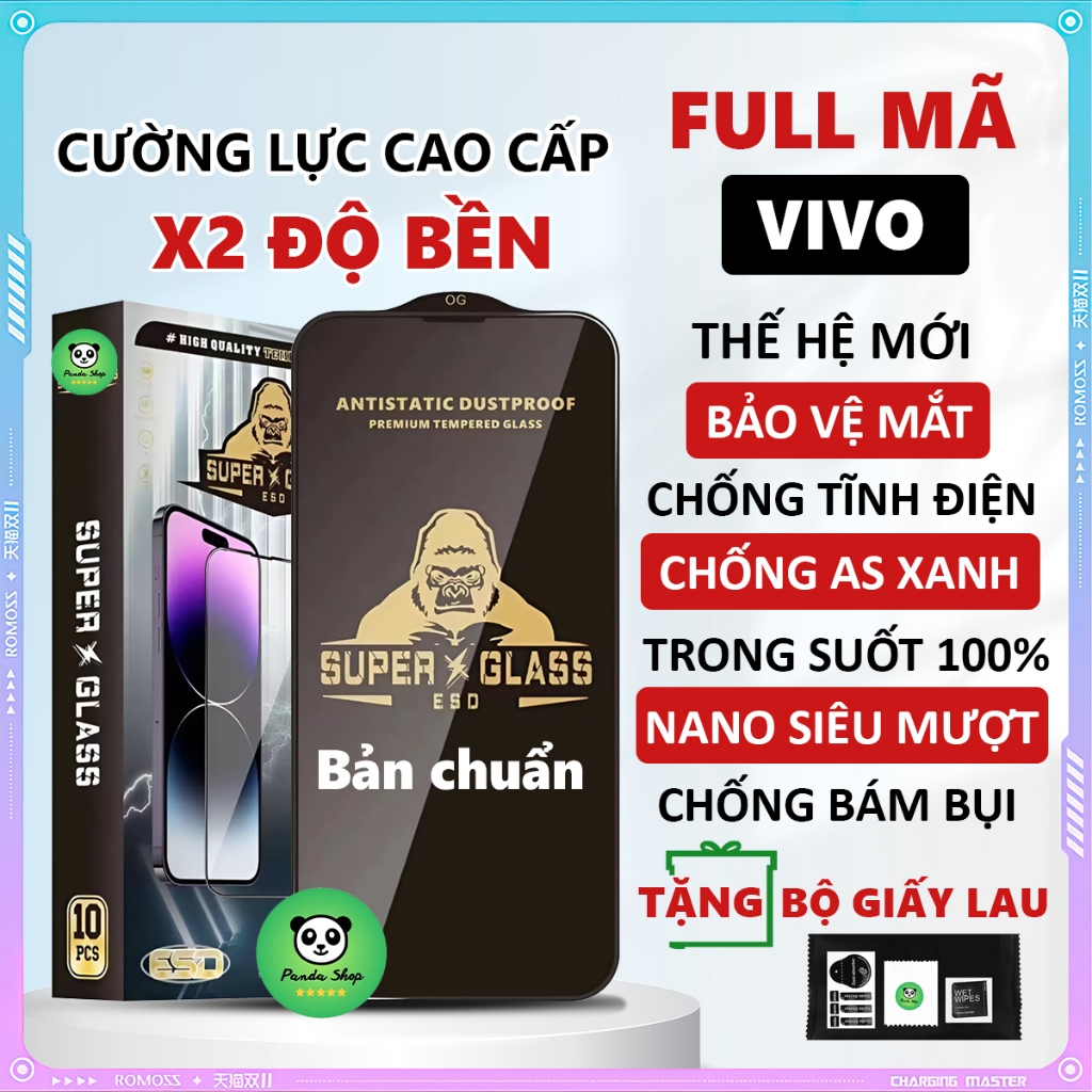 Kính cường lực Vivo IQOO 13, 7,9,10,11,Z9, Z9 turbo /Plus,Z1,Z3,Z5X,Z6,Z8X,IQoo Neo 3,NEO5,NEO6,NEO7,NEO8,NEO9,NEO9S