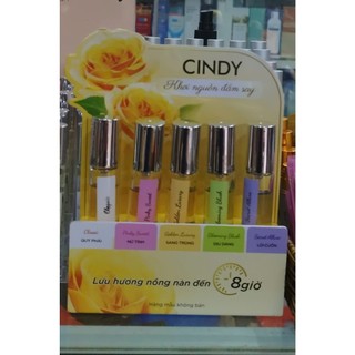 NƯỚC HOA CINDY 50ML (5 MÙI HƯƠNG)