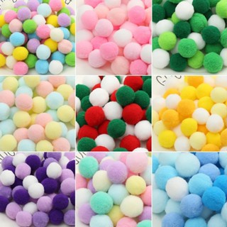 Pompom Mix nhiều màu sắc ,kích thước 0,8cm 1cm 1.5cm 2.0cm 2.5cm 3cm dùng trang trí Handmade decor