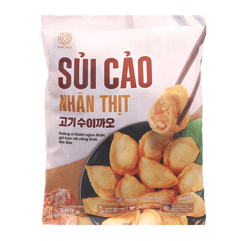 Sủi cảo nhân thịt Hacao gói 500gr [HN giao hỏa tốc] - Ảnh 6