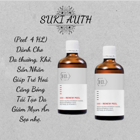 Peel HL trẻ hoá tái tạo da RENEW PEEL IIII ( peel 4 HL)