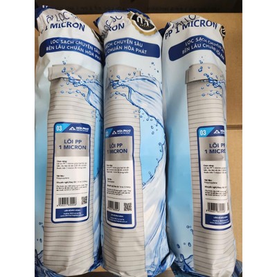 Combo 3 lõi lọc thô Hòa Phát số 3 -PP1 - Hàng chính hãng