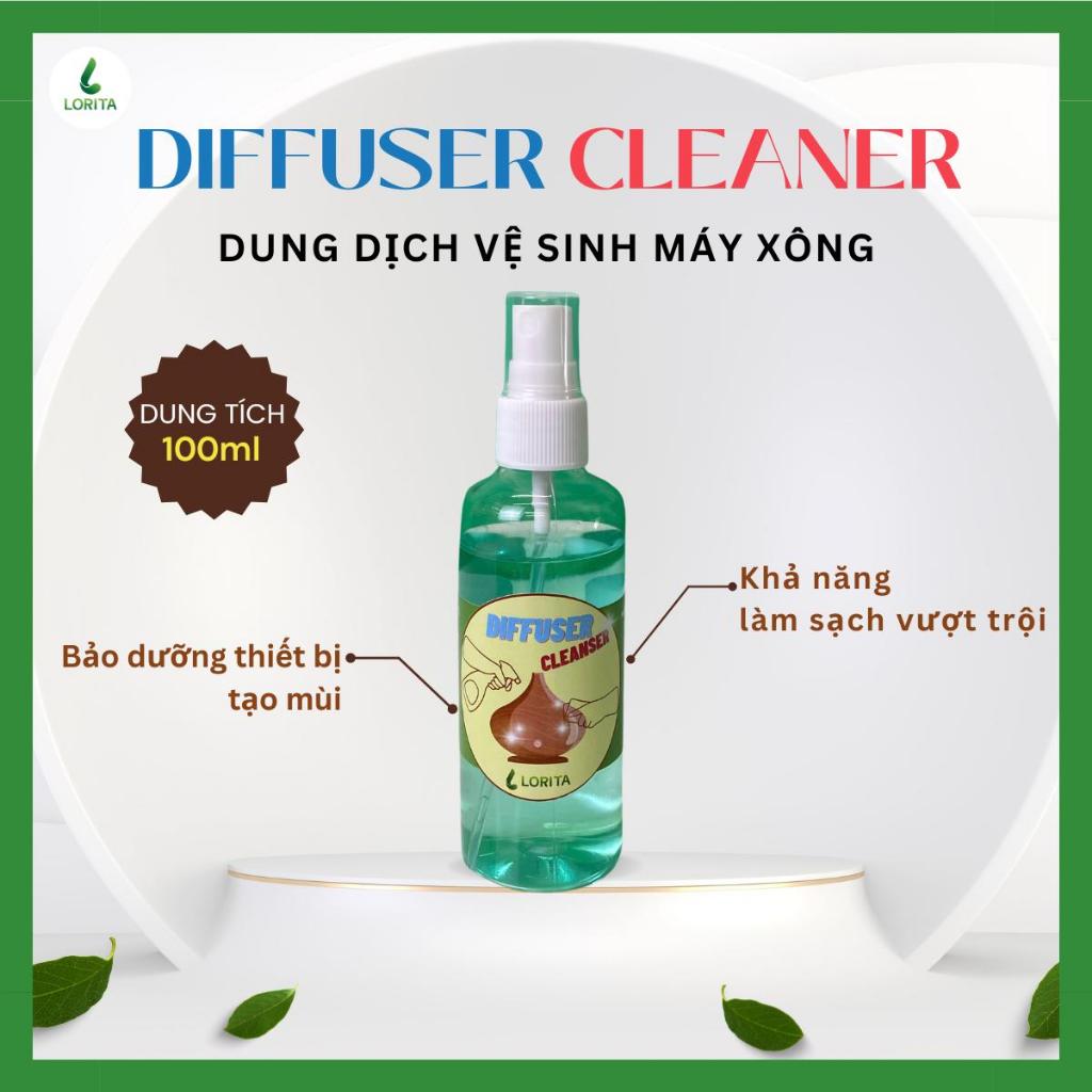 Dung dịch vệ sinh máy khuếch tán tinh dầu DIFFUSER CLEANER và REMOTE ĐIỀU KHIỂN MÁY XÔNG TINH DẦU LO