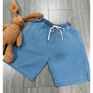 Quần Jean nữ lưng chun co giãn có bigsize vải mịn, quần bò lửng co giãn năng động